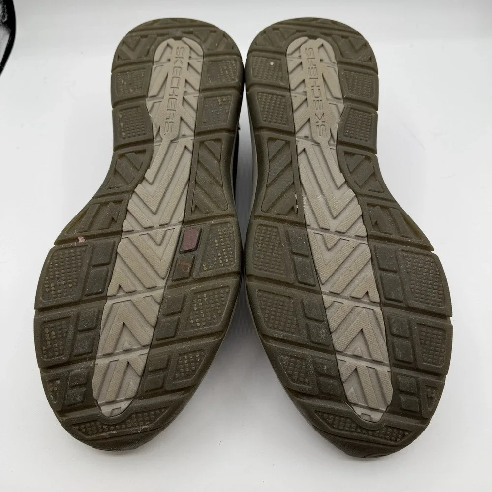 Skechers Expected 2.0 Cowen Shoes Mens‎ 13 Black Slip On Comfort Loafers 204478